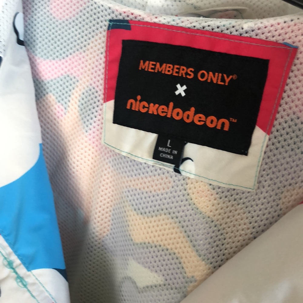 Members Only x Rugrats Windbreaker Jacket - Picture 4 of 5